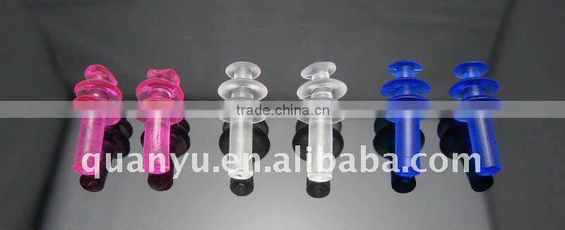 Durable Novelty PVC Waterproof Swimming Ear Plugs