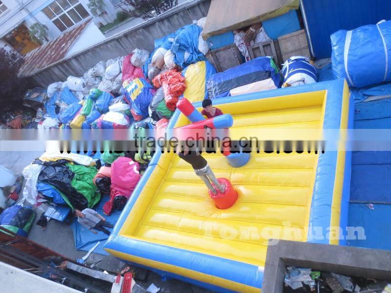 2015 big baller wipeout inflatables / inflatable red big baller games / big baller inflatable obstacle course