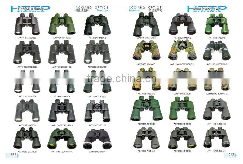 high quality Compare 10*50binocular multifunction refractor telescope environmental