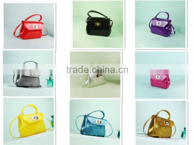 New Design Sky Blue Ladies Classy Shoulder Bag