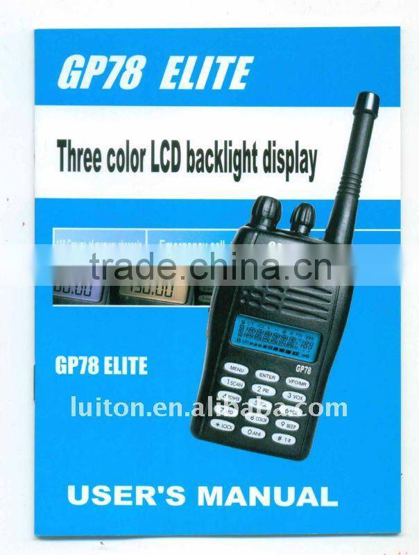 Two Way Radio supplier, GP-78 Elite motorcycle helmet walkie talkie