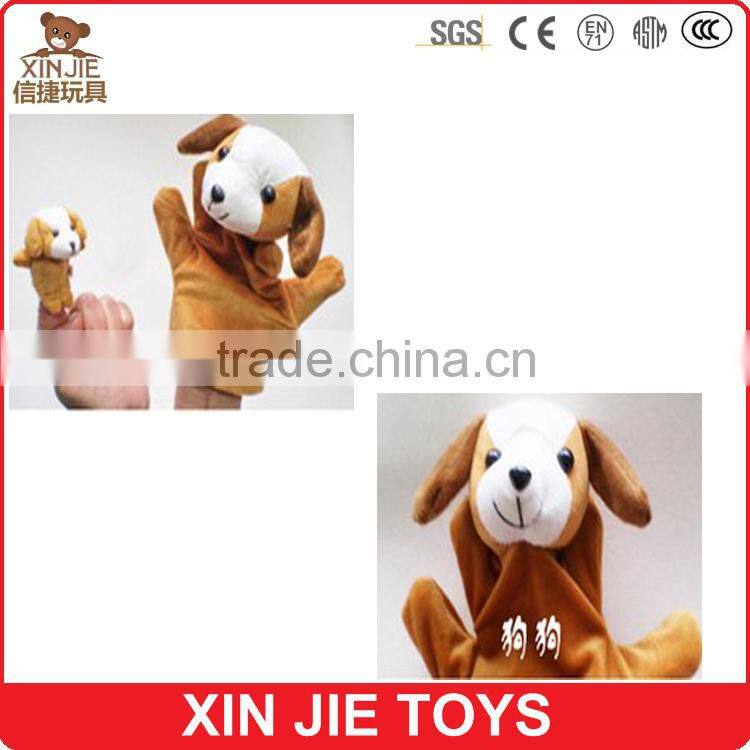 cute bunny hand puppet plush toy factory custom farm animal hand puppet cheap hand puppet for kids