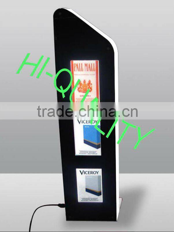 Super Acrylic Backlit Pos Display / Store Cigarette displays