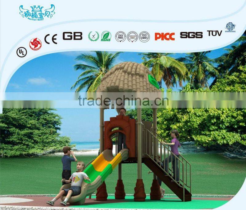 2016 new products plastic outdoor playground sets/backyard playground sets