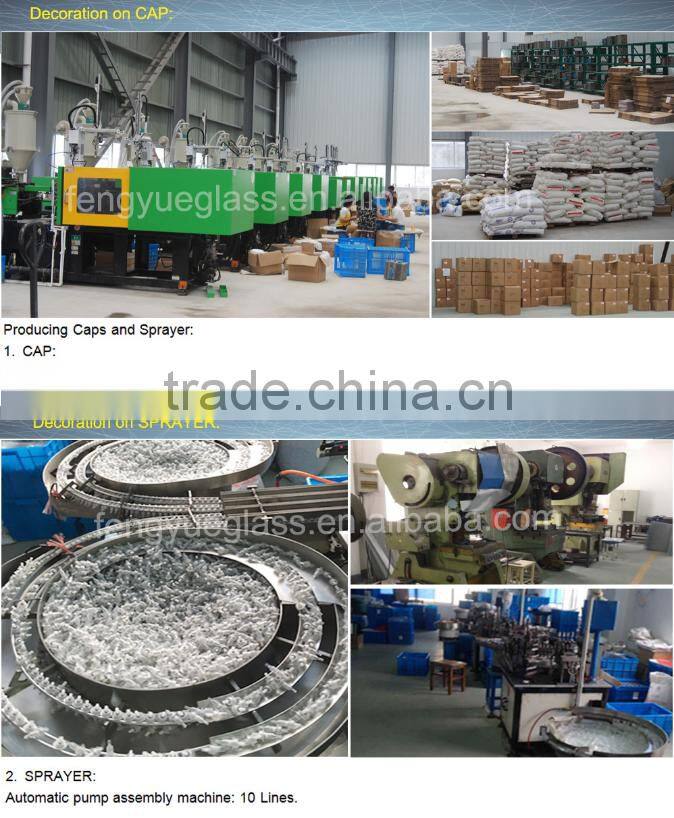 Fine 16.3mm aluminum crimp mister sprayer