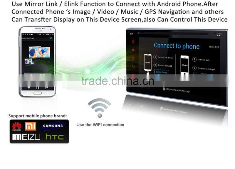 2din android dvd car navigation multimedia system with gps/bluetooth