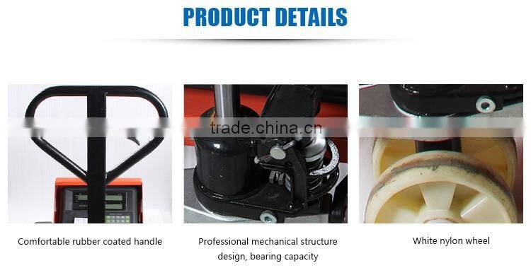 Stainless Steel Electronic Forklift Pallet Truck Scale Weighing