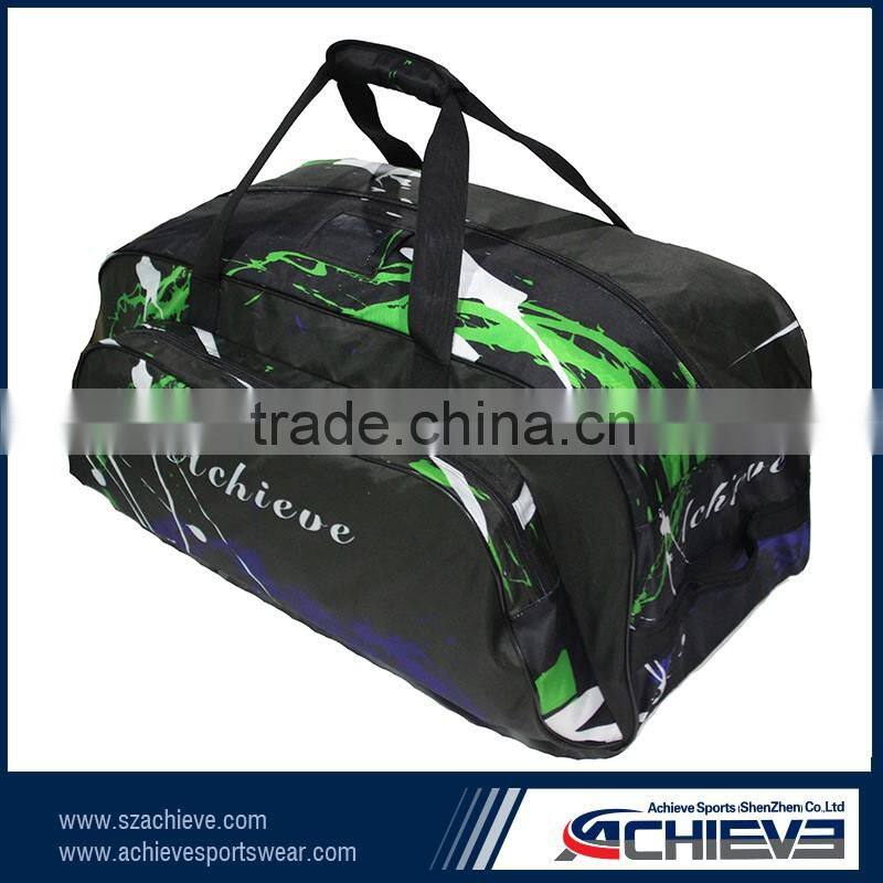 custom ice hockey bag with beautiful artwork