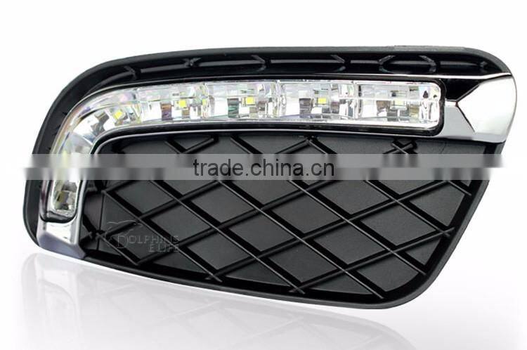 Car Fog Lamp 12V LED DRL Daytime Running Light For Mercedes-Benz Smart Fortwo 2009 2010 2011 2012