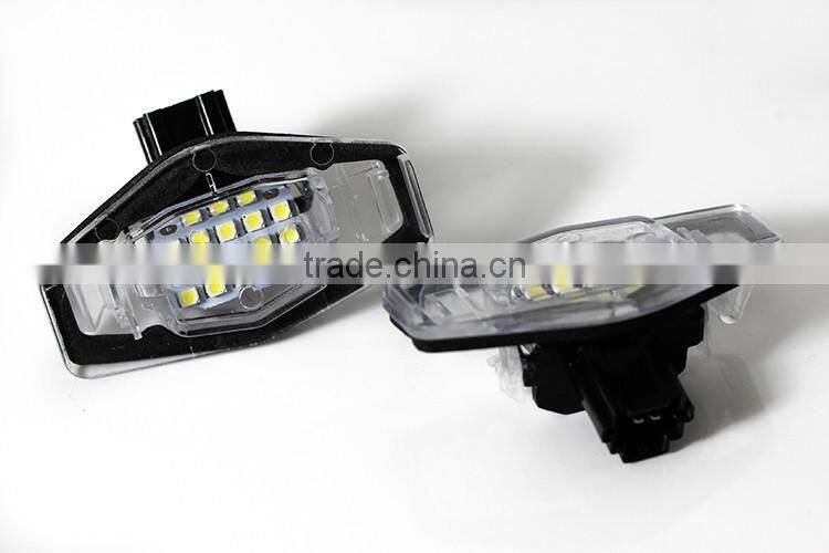 2016 new led license plate light epistar 10*23 led chip number plate light for H onda