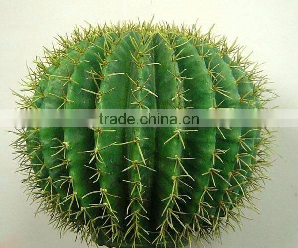 factory price hot sale artificial cactus ball shape with pot Echinopsis tubiflora