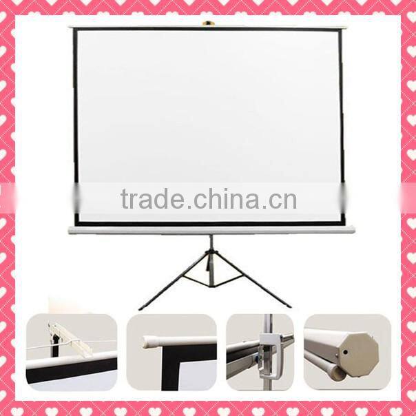pull up projector screen tripod video projector screen portable