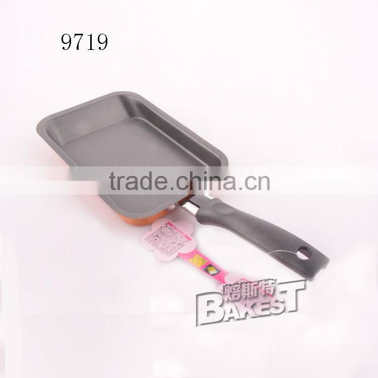 Colorful Rectangular frypan kicthen tools shallow baking pan #9719