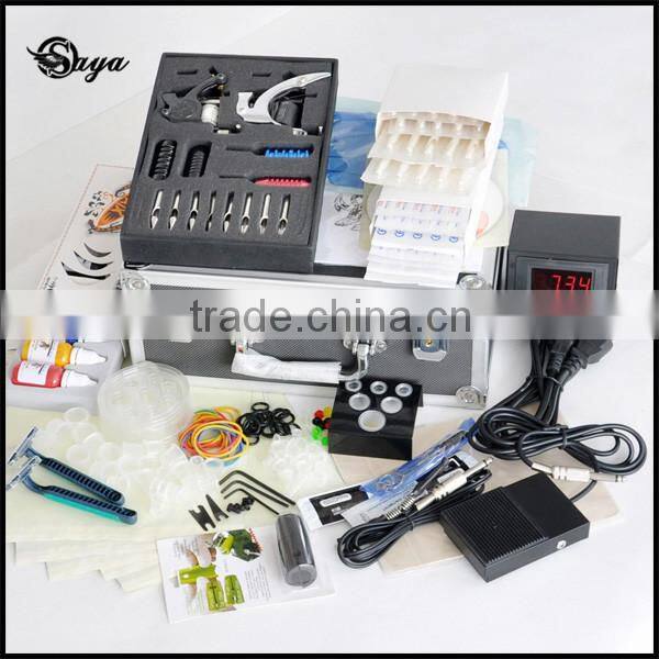 Newest Design Best Selling Cheap Double Guns Tattoo Kit