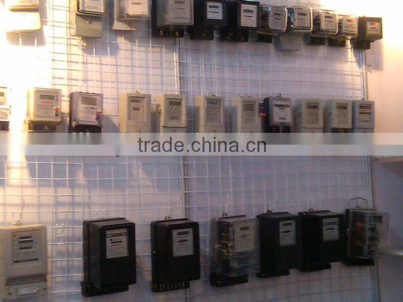 three phase electronic type of prepayment lcd display energy meter