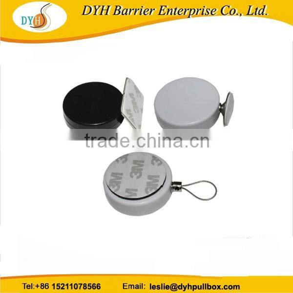 Round retractable pull box,retractable reel mechanism,anti-theft ring display