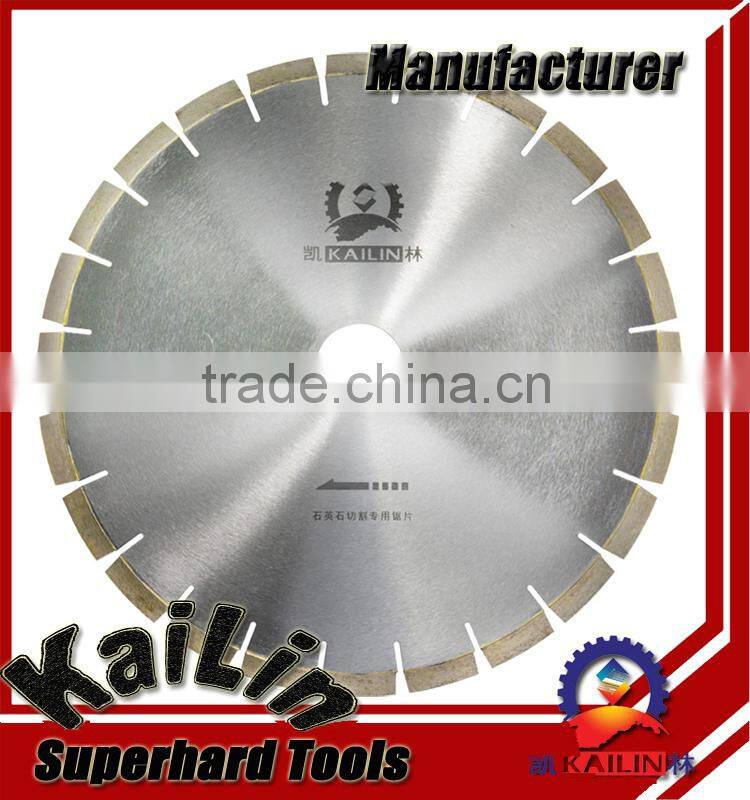 Diamond disc for quartz cutting, quartz cutting disc