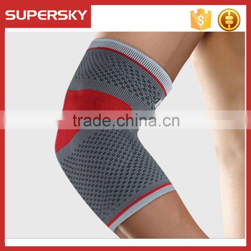 V-661 newest design made elastic volleyball protective elbow sleeve elasticated elbow support sleeve brace