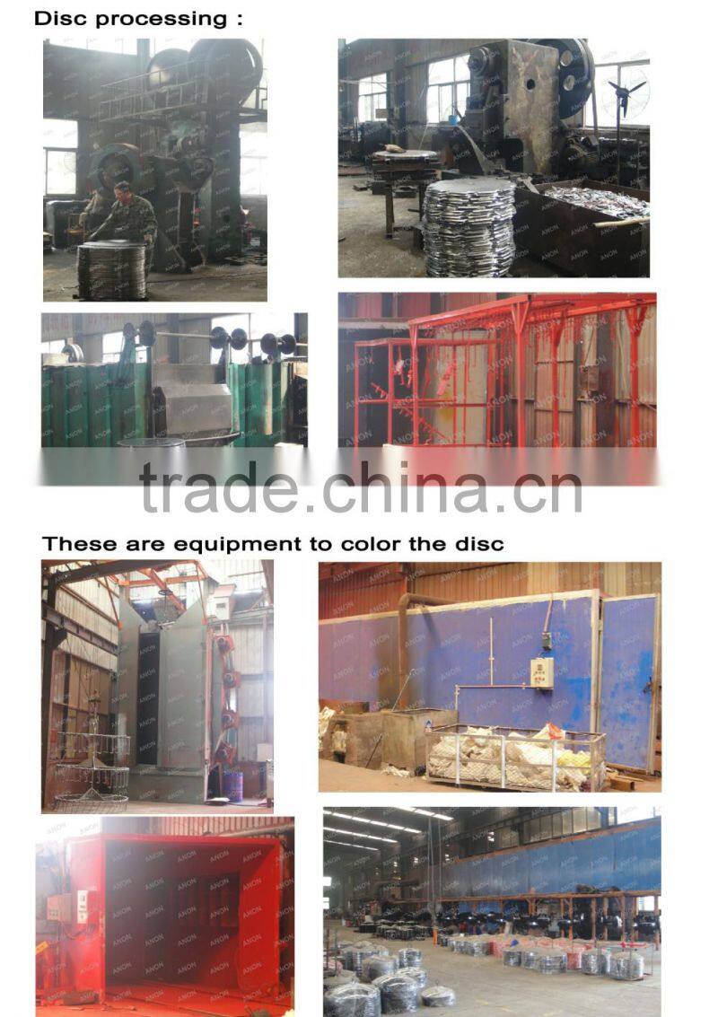 ANON 2 disc blades disc plough /disc plow