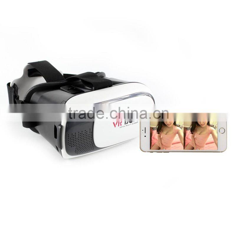 3D Virtual Reality 3D VR Box Headset Game Glasses Helmet for Phone 3D Glasses bluetooth remote control