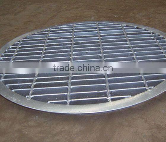 Drainage steel grating cover drainage ditch