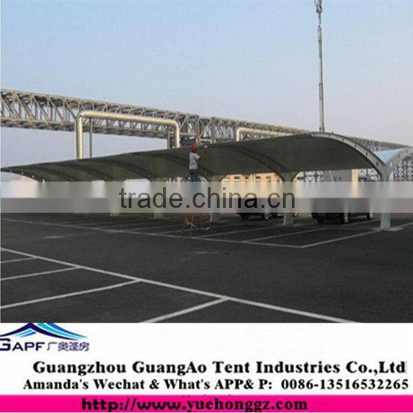 China good supplier top quality car parking tensile membrane structure