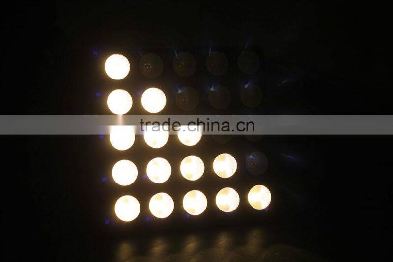 LED Effect Light/ LED Pixel Light/ LED Matrix Light/ LED Blinder Light 5x5 25 lamps Warm White