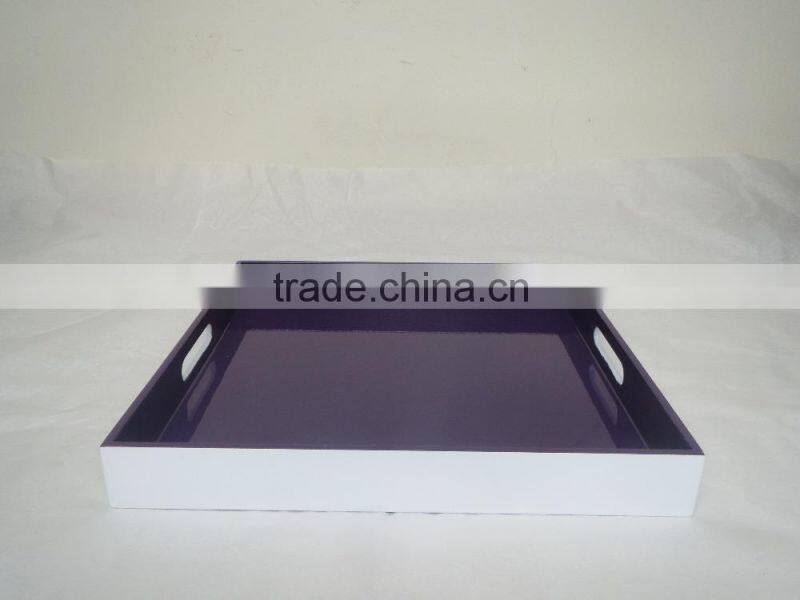 MDF lacquer serving tray
