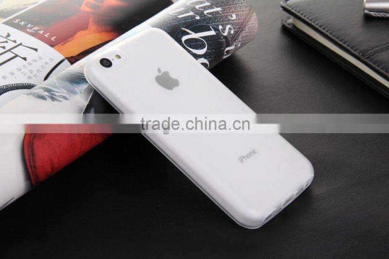 Fashionable Candy Colors TPU Soft Back Cover For Iphone 5c