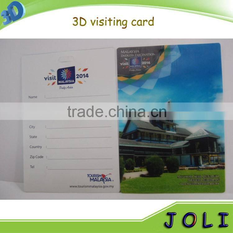 free sample china wholesale fashion plastic	3d lenticular sheet formal invitation card