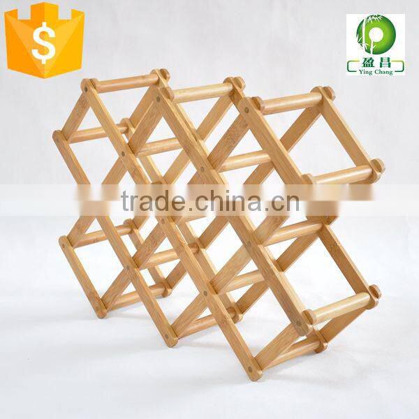 Bamboo table pen display rack