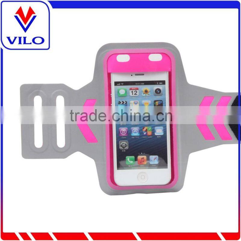 New Arrival Reflective Lycra Running Armband Case For iPhone 6
