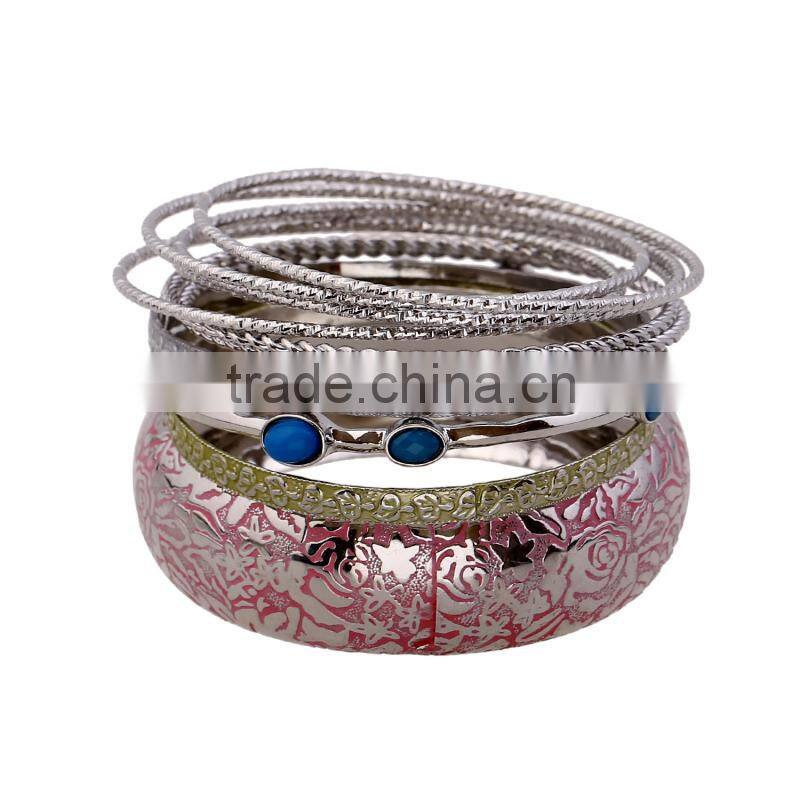 Wolesale Discount Jewelry Set Fashion Bracelet Set With Multi Circle