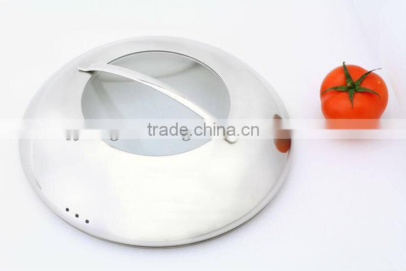 Stainless steel jar lids with handle
