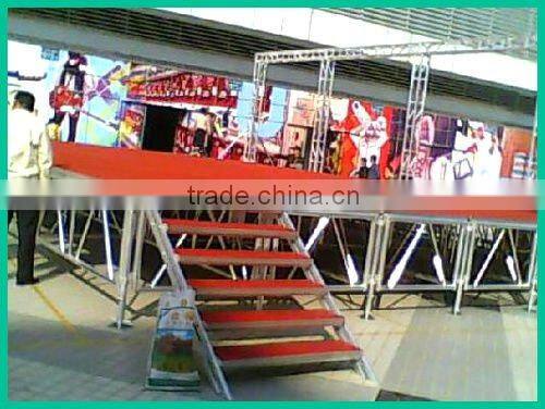 aluminium stage internation standard size stage special for the mobile events and moving events