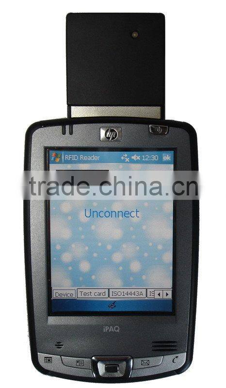 14443 15693 CF HF handheld RFID reader and writer