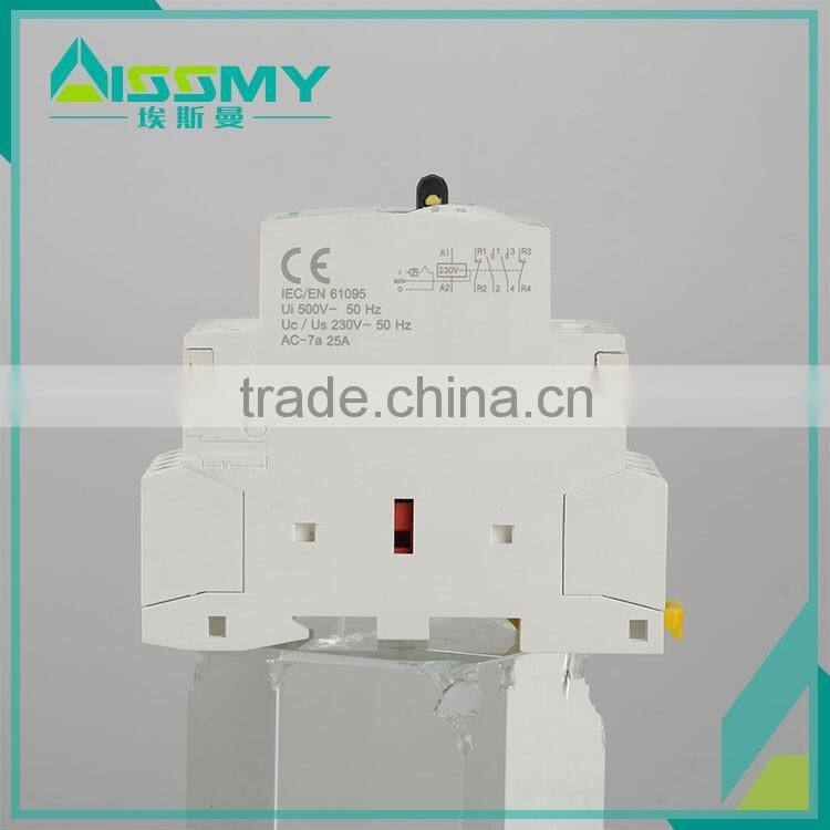 Best selling hot chinese products 2NO 2NC 25A Auto Contactor
