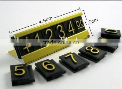 2016 new design super quality plastic price tag