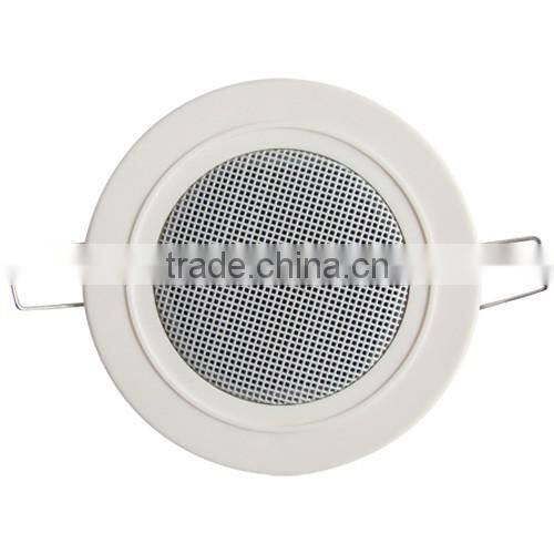 DS-627 series mini full-range hi-fi aluminum ceiling speaker