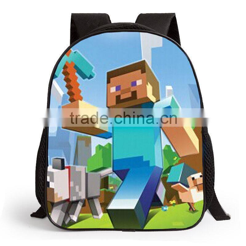 2016 Back To School Season Lego Series China Supplier Backpack Polyester Kids School Bag