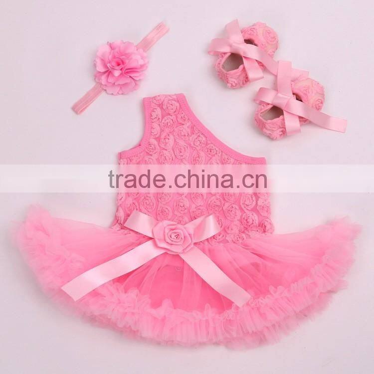 flower pink plain wear new born baby clothes clothing