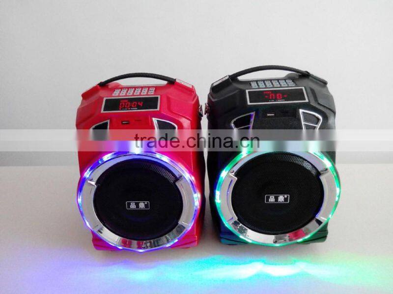 Popular bluetooth speaker with led light