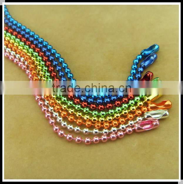 fashion necklace accessories order Stainless Steel 304 Ball Chain