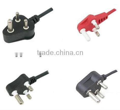 South Africa power cord SABS plug