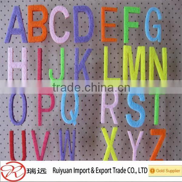 2016 new arrival !! Die cut promtion gifts wholesale felt letter