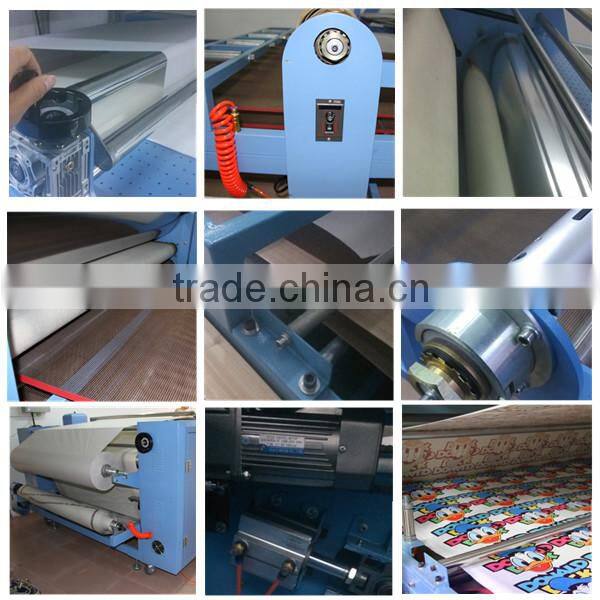 roll to roll heat transfer machine rotary heat transfer machine