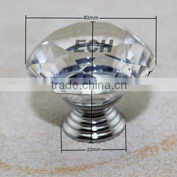 Zinc alloy crystal gear knob