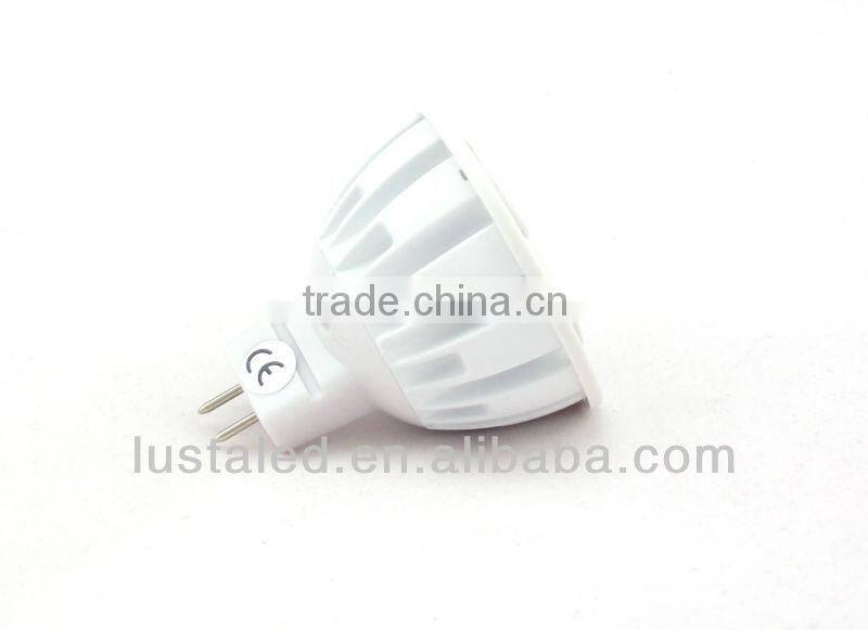 MR16 LED Bulb GX5,3 Socket, G5.3 Bulb 1x3W COB LED Bulb MR16