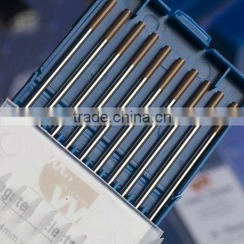 iso 6848 Zirconium tungsten electrode WZ3 6.4x150mm