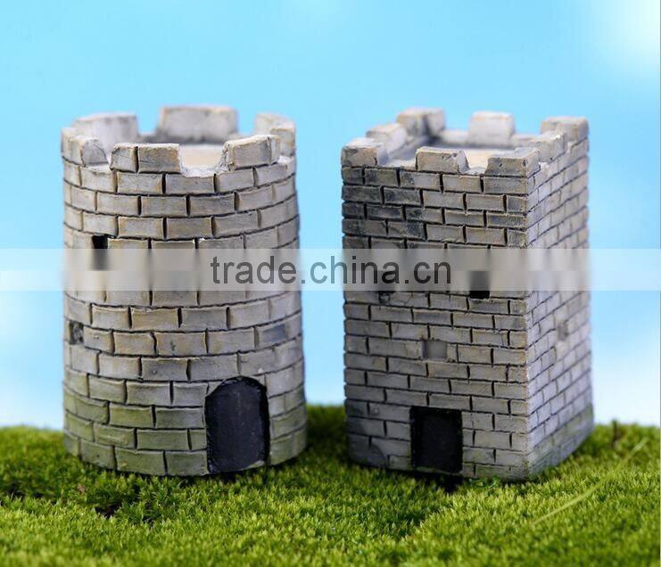 Hot sale resin fortification model figurine
